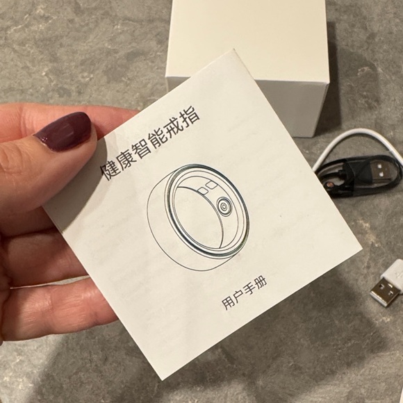 Smart Ring with Charging Dock - Picture 7 of 7